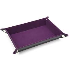 Rectangle Dice Tray - Dark Purple